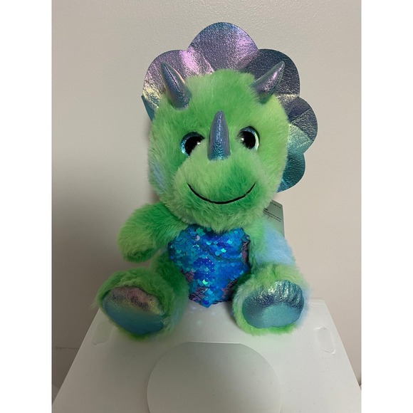 Dinosaur sequence stuffed animal plush Valentine's Day 10 inch - Picture 1 of 2